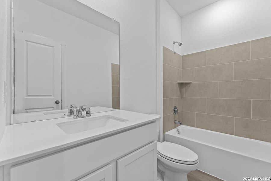 Furnished interior view inside a new home in Brookmill, San Antonio (Image 5).