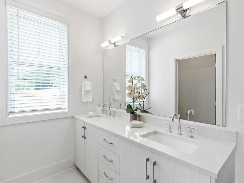 Furnished interior view inside a new home in Hayden Westside, Atlanta (Image 10). Furnished interior view inside a new home in Hayden Westside, Atlanta (Image 10).