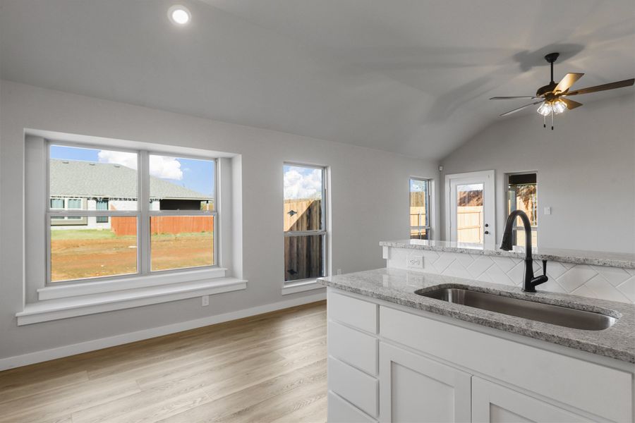 Representative furnished interior of a home built from the Sherwood by Cheldan Homes in Sunset Ridge, Keene (Image 8). Representative furnished interior of a home built from the Sherwood by Cheldan Homes in Sunset Ridge, Keene (Image 8).