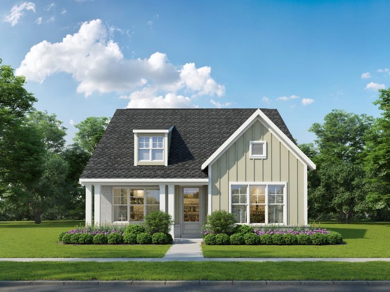 Representative exterior photo of a completed home built from the Webster by Grant & Co in Union Depot, Bartlett, TN (Image 1).