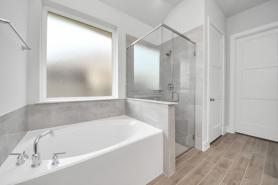 Furnished interior view inside a new home in Amira: Premier Collection, Tomball (Image 5).