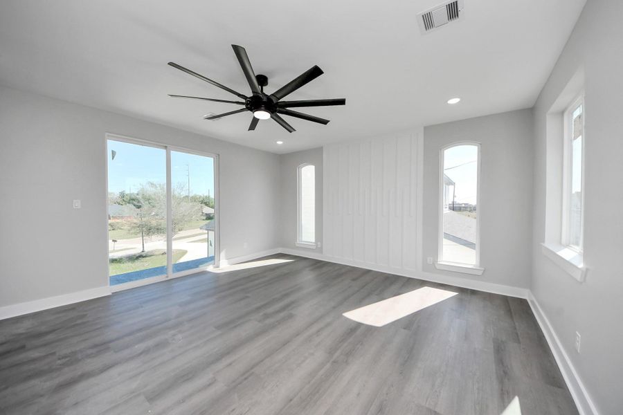 Spacious, unfurnished interior of a new home in , La Porte (Image 12). Spacious, unfurnished interior of a new home in , La Porte (Image 12).