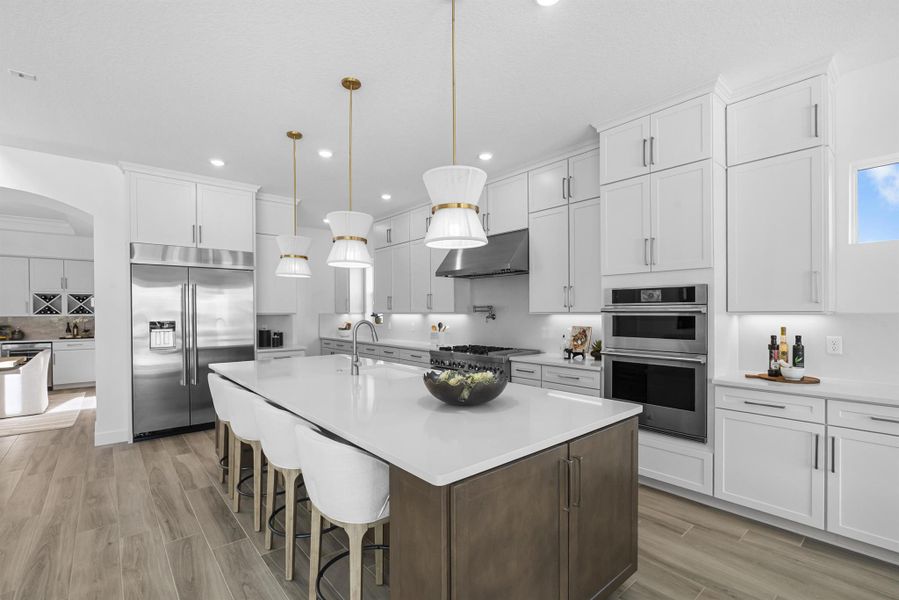 Furnished interior view inside a new home in , Jupiter (Image 58).