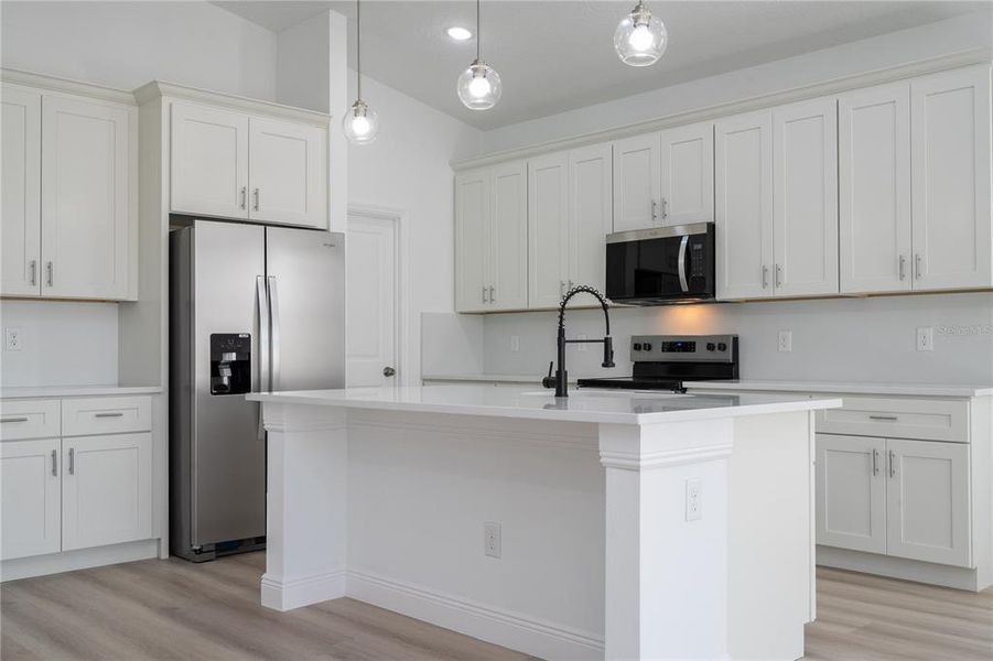 Furnished interior view inside a new home in , Haines City (Image 13).