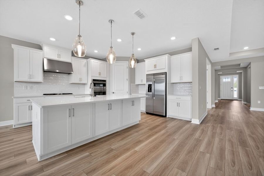 Furnished interior view inside a new home in Headwaters at Lofton Creek, Yulee (Image 6).