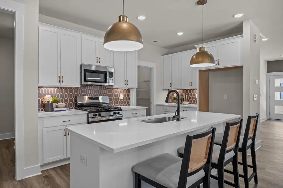 Representative furnished interior of a home built from the I Got Chills by Garman Homes in Allen Park, Raleigh (Image 14). Representative furnished interior of a home built from the I Got Chills by Garman Homes in Allen Park, Raleigh (Image 14).