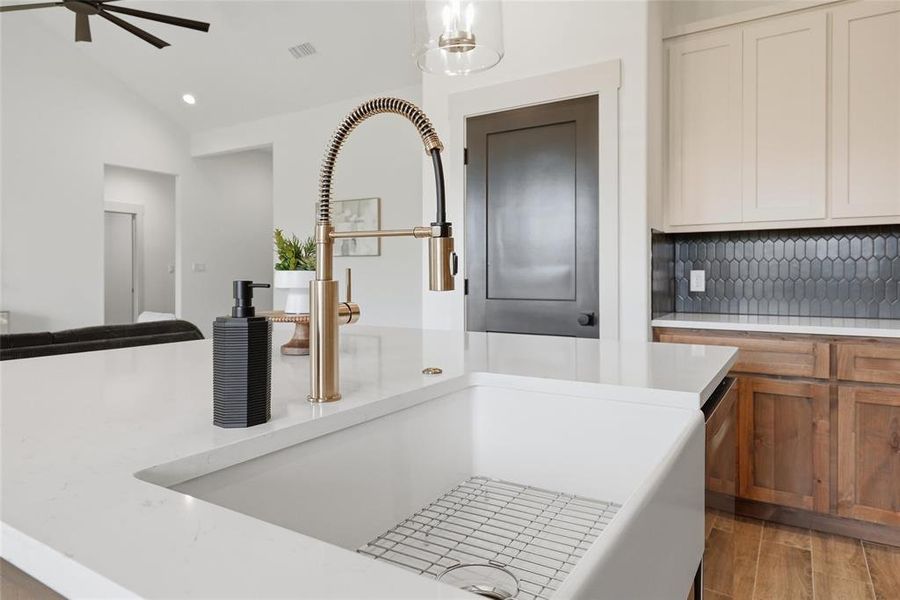 Furnished interior view inside a new home in , Tolar (Image 9).