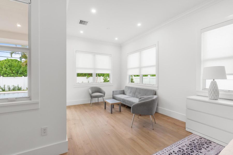 Furnished interior view inside a new home in , Boynton Beach (Image 4). Furnished interior view inside a new home in , Boynton Beach (Image 4).