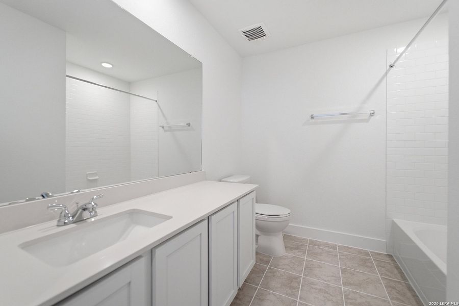 Furnished interior view inside a new home in Laurel Vistas, San Antonio (Image 9).