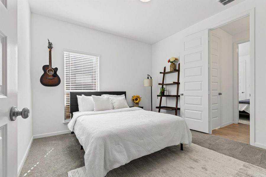 Furnished interior view inside a new home in Parkside On The River 45', Georgetown (Image 7).