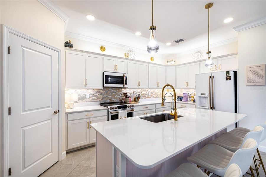 Furnished interior view inside a new home in , Punta Gorda (Image 16).