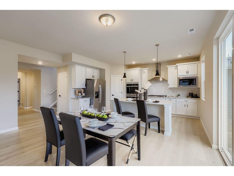 Furnished interior view inside a new home in Hidden Creek, Frederick (Image 10).