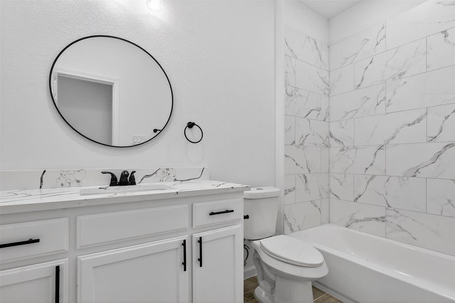 Furnished interior view inside a new home in , Houston (Image 11). Furnished interior view inside a new home in , Houston (Image 11).