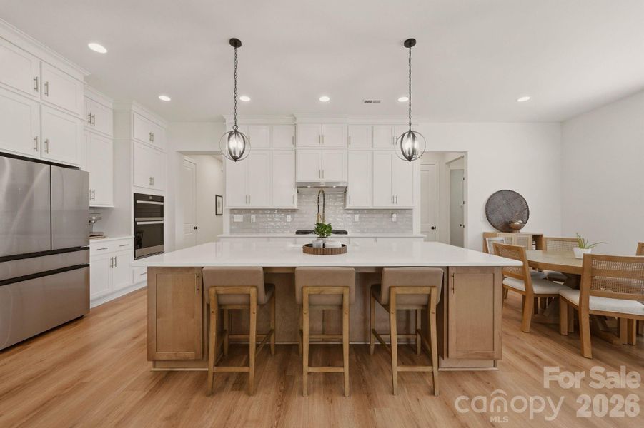 Furnished interior view inside a new home in , Mooresville (Image 35).