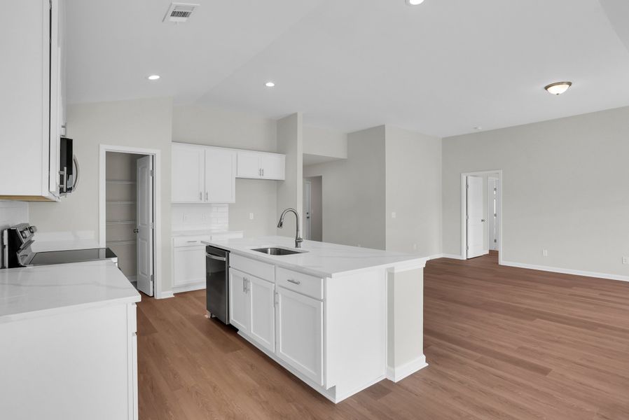 Furnished interior view inside a new home in Heritage at New Riverside, Bluffton (Image 5). Furnished interior view inside a new home in Heritage at New Riverside, Bluffton (Image 5).