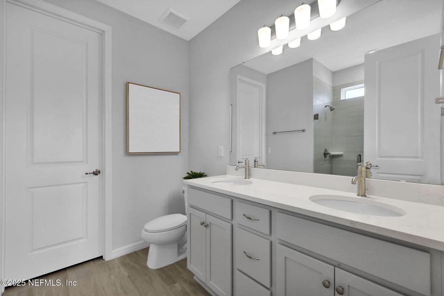 Furnished interior view inside a new home in Murray Farms, Middleburg (Image 11).