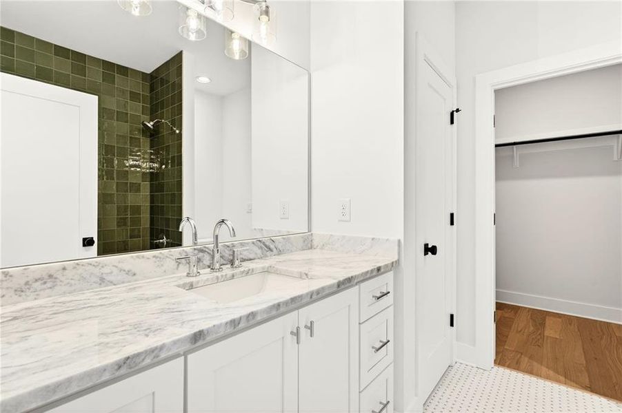 Furnished interior view inside a new home in , Brookhaven (Image 53).