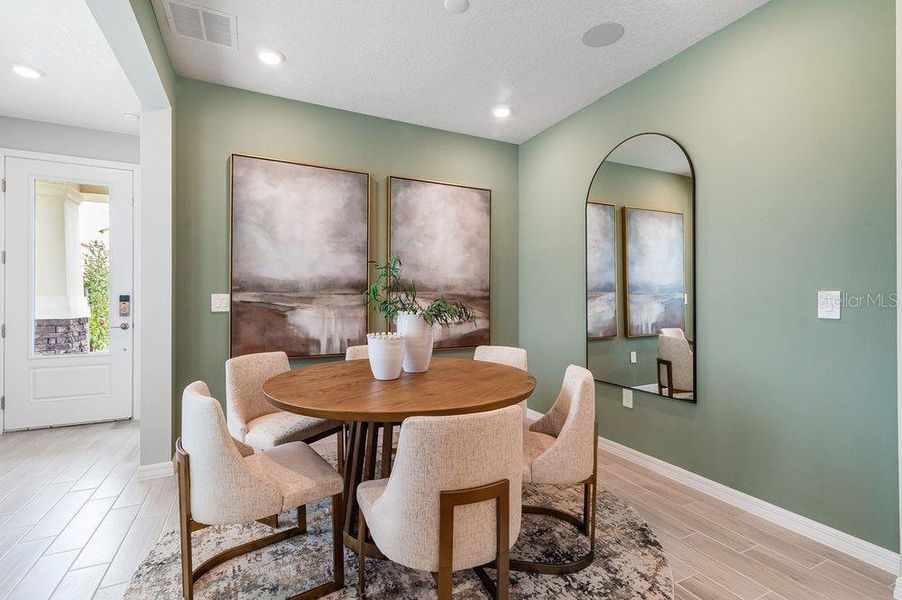 Furnished interior view inside a new home in The Waters at Center Lake Ranch, St. Cloud (Image 24).