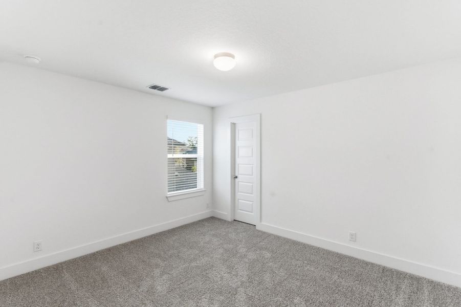 Spacious, unfurnished interior of a new home in Buffalo Crossing, Cibolo (Image 40). Spacious, unfurnished interior of a new home in Buffalo Crossing, Cibolo (Image 40).