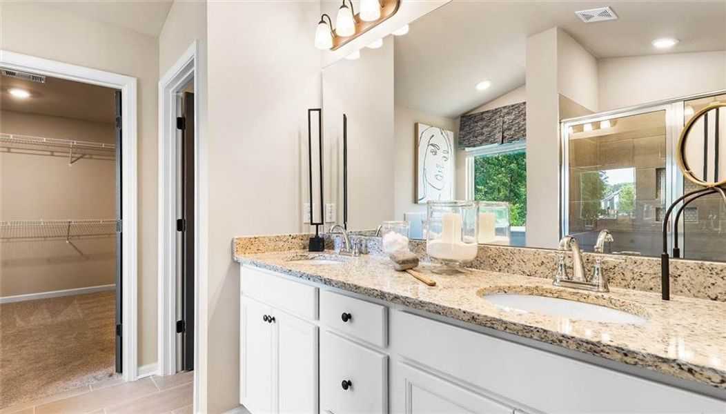 Furnished interior view inside a new home in Camp Creek Village, Atlanta (Image 31).
