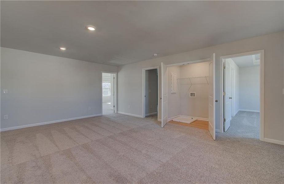 Spacious, unfurnished interior of a new home in Adagio, Dacula (Image 25).