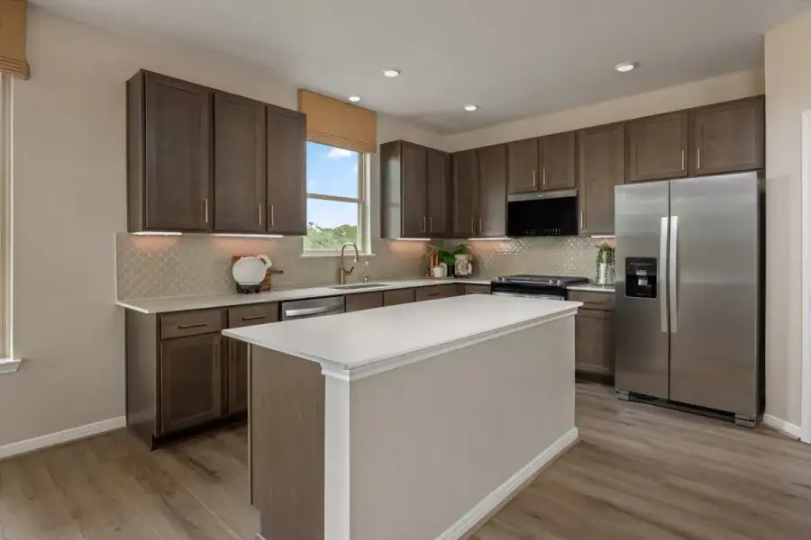 Representative furnished interior of a home built from the 2041 by KB Home in Eden Trails, Waller (Image 9).