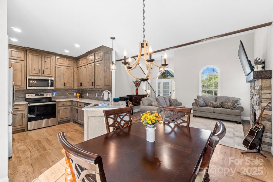 Furnished interior view inside a new home in , Hudson (Image 5).