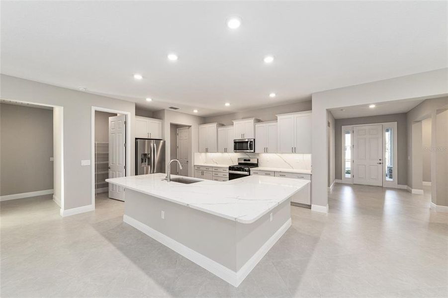 Furnished interior view inside a new home in , Ocala (Image 6).