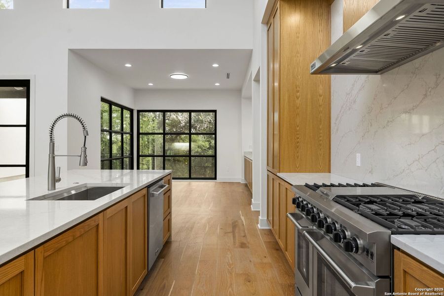 Furnished interior view inside a new home in , San Antonio (Image 15).