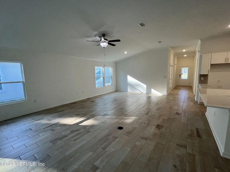 In-progress construction of a new home in American Village, Palm Coast, FL (Image 39).