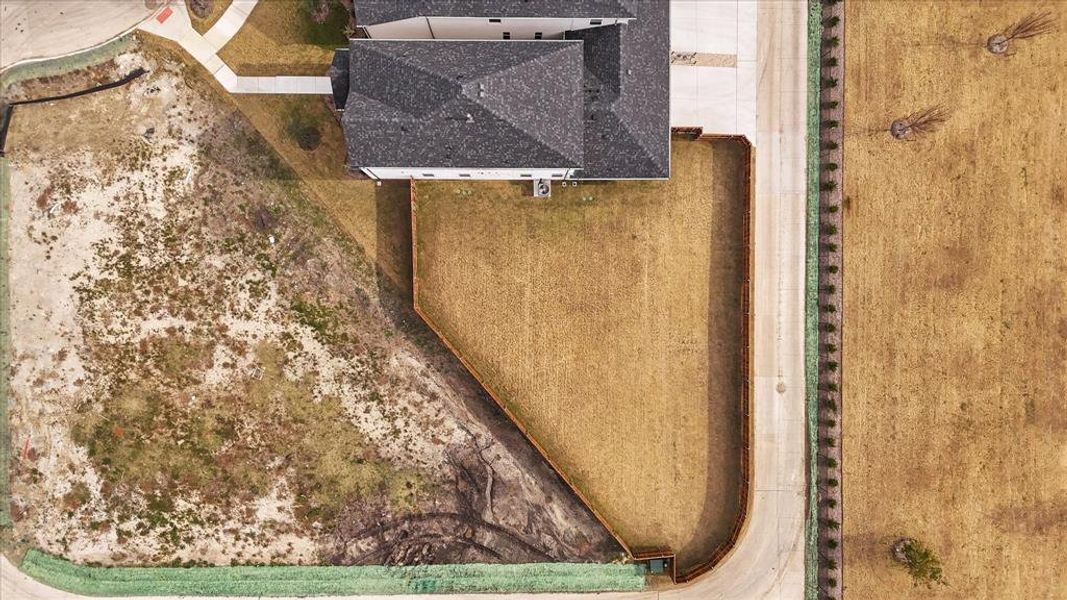 Site preparation for new homesites in Symmetry 37s, Frisco (Image 38).