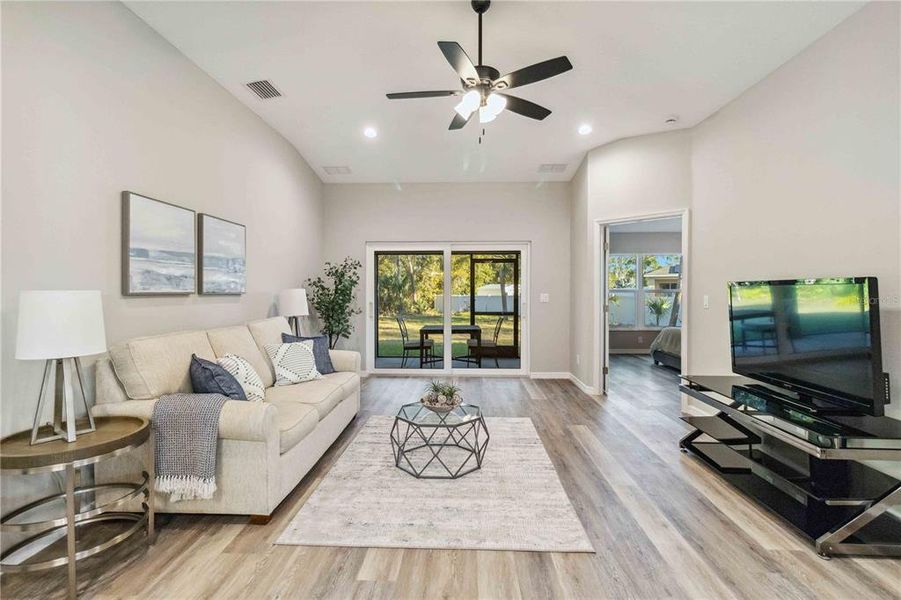 Furnished interior view inside a new home in , North Port (Image 32). Furnished interior view inside a new home in , North Port (Image 32).