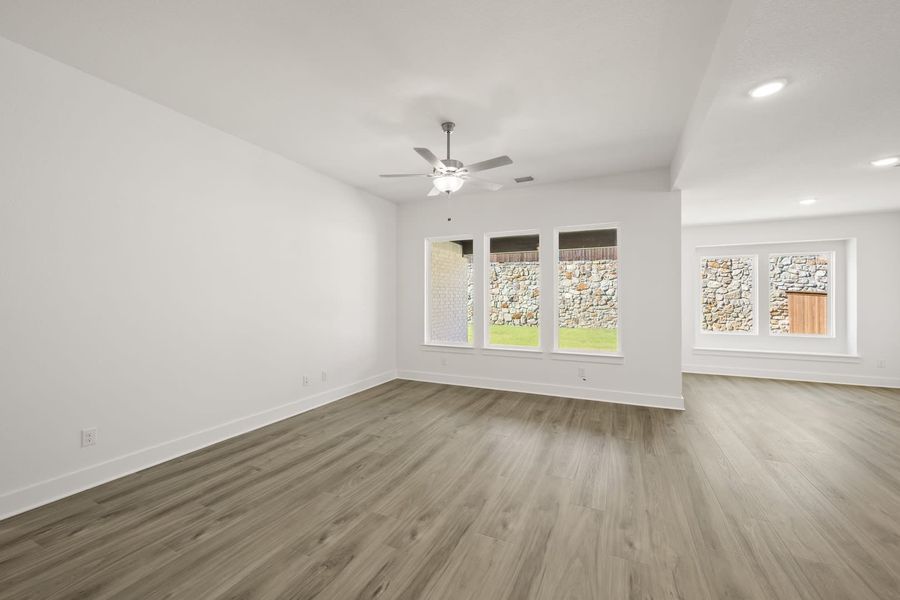 Spacious, unfurnished interior of a new home in Bridgewater, Midlothian (Image 22).