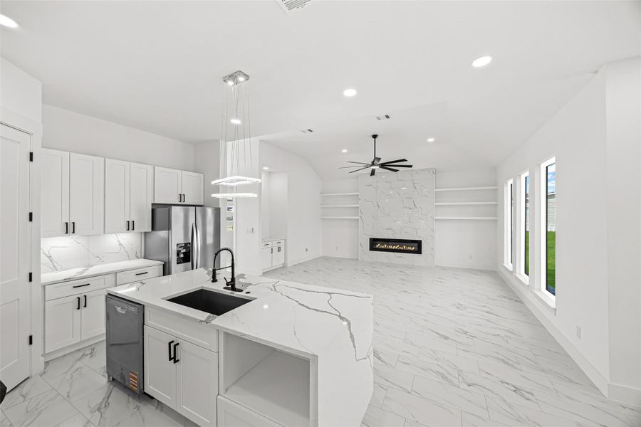 Furnished interior view inside a new home in , Dayton (Image 8).