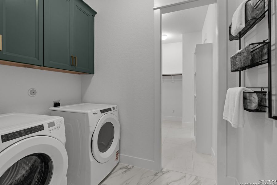 Furnished interior view inside a new home in Bison Ridge, San Antonio (Image 7).