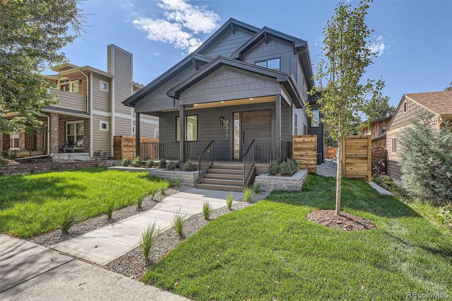 4517 Perry St, Meticulously crafted new custom home with ADU situated in the heart of Berkley.