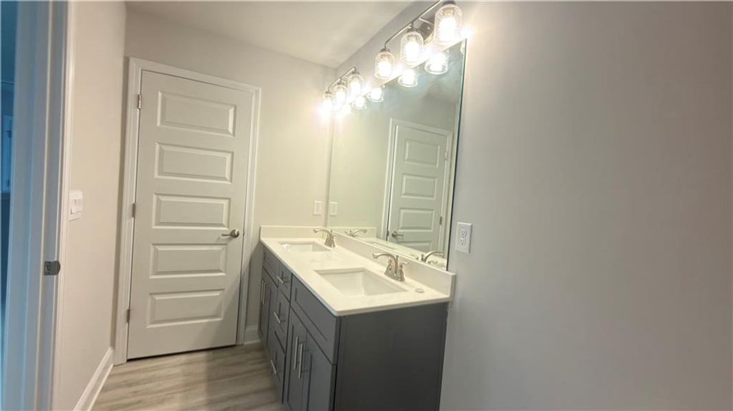 Furnished interior view inside a new home in Habersham Meadows, Demorest (Image 7).