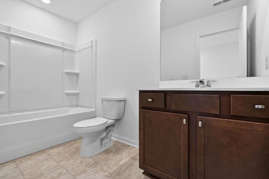 Furnished interior view inside a new home in Heritage River, Euharlee (Image 8).