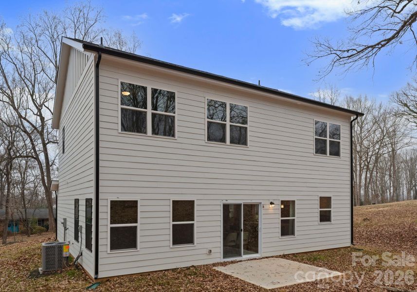 Exterior details and patio area of a home in , Charlotte (Image 27).