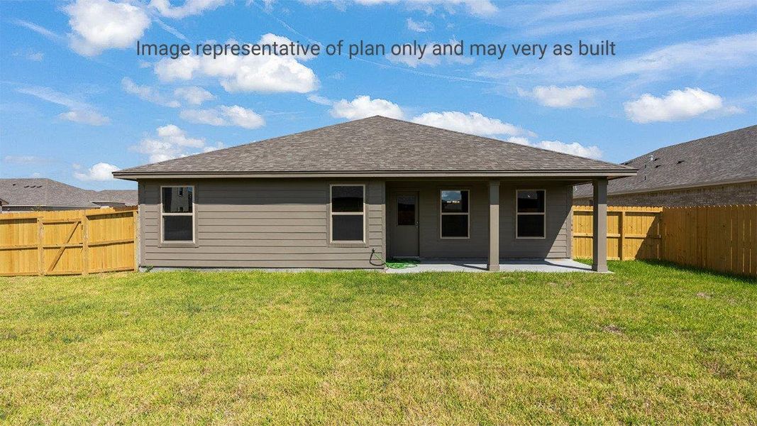 Exterior details and patio area of a home in Rancho Vista, Corpus Christi (Image 24). Exterior details and patio area of a home in Rancho Vista, Corpus Christi (Image 24).