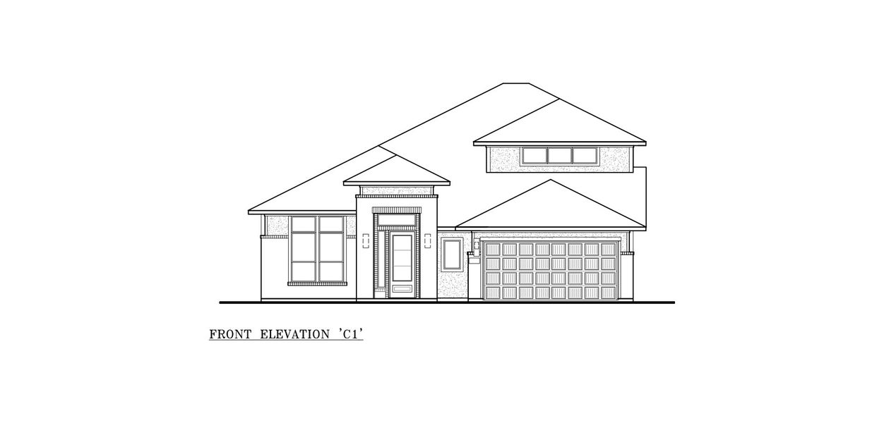 Representative rendering of the exterior for the Bloomington by Chesmar Homes (Image 13).