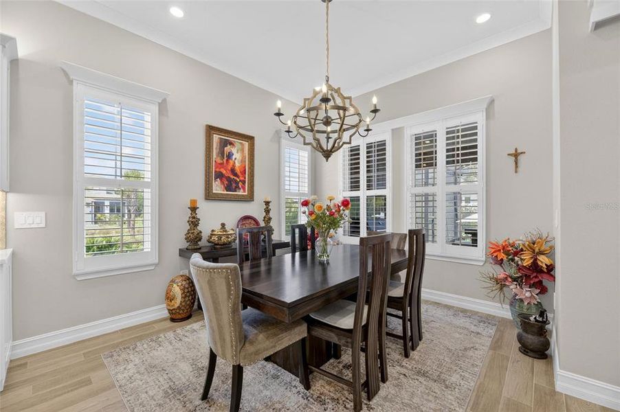 Furnished interior view inside a new home in SouthShore Yacht Club, Ruskin (Image 13).