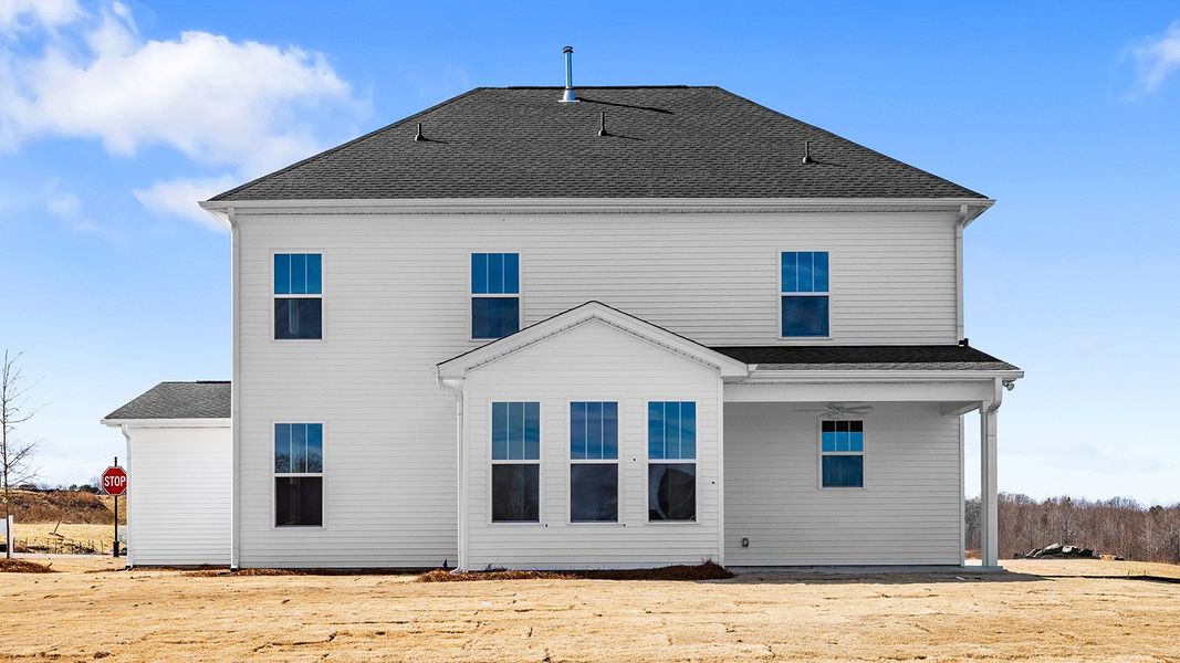 Exterior details and patio area of a home in Fieldstone, Lexington (Image 4).