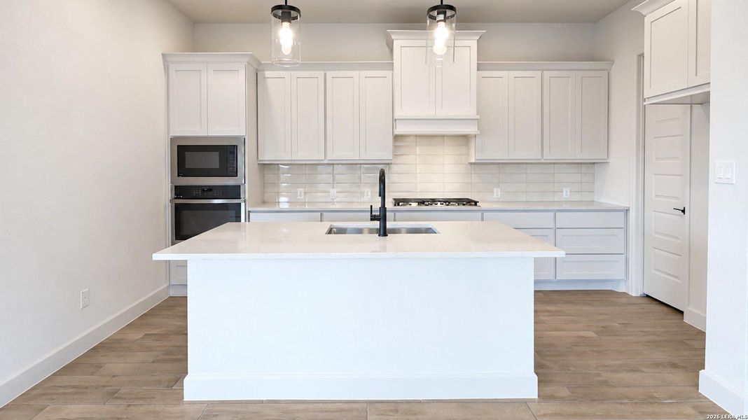 Furnished interior view inside a new home in Homestead, Schertz (Image 14). Furnished interior view inside a new home in Homestead, Schertz (Image 14).