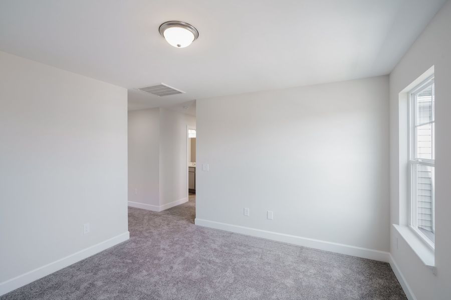 Representative unfurnished interior of a home built from the The Harrison by Cothran Homes in Holly Ridge, Greenville (Image 43). Representative unfurnished interior of a home built from the The Harrison by Cothran Homes in Holly Ridge, Greenville (Image 43).