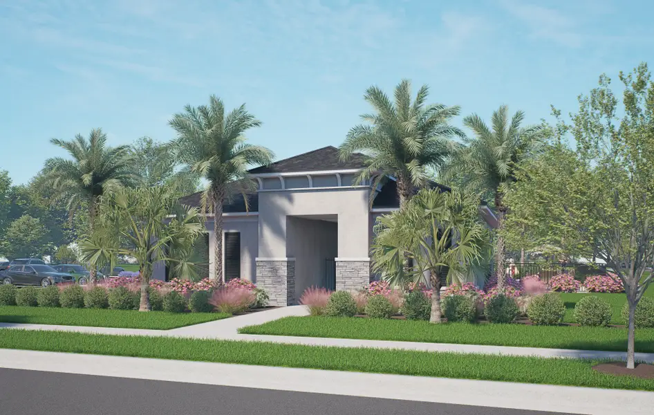 Representative exterior photo of a completed home built from the Sky by Park Square Residential in Leela Reserve, Tavares, FL (Image 10). Representative exterior photo of a completed home built from the Sky by Park Square Residential in Leela Reserve, Tavares, FL (Image 10).