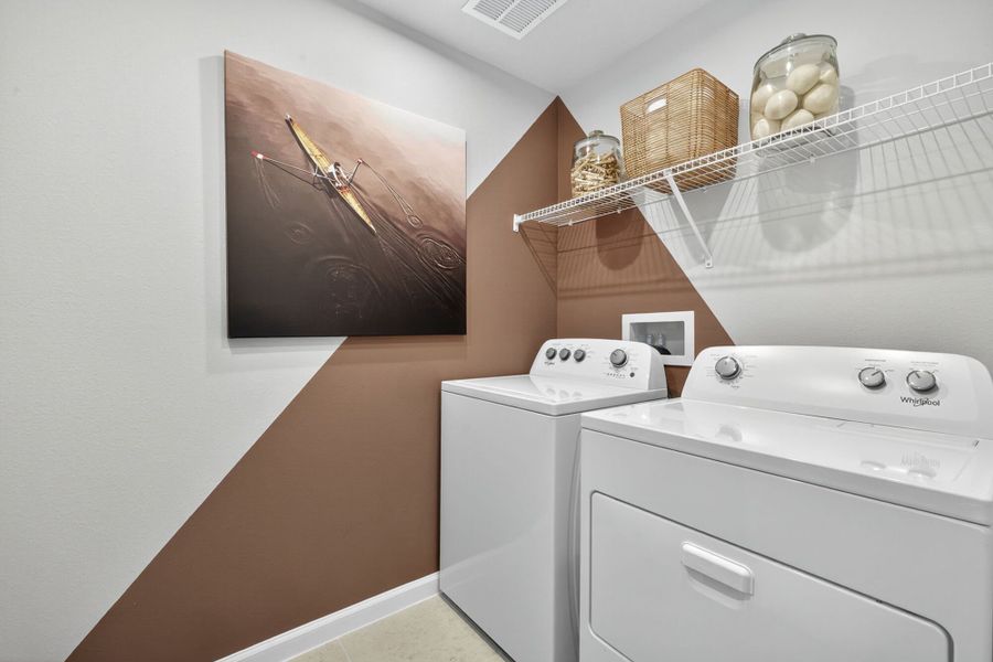 Representative furnished interior of a home built from the Woodruff by Mattamy Homes in Crosswind Ranch, Parrish (Image 20).