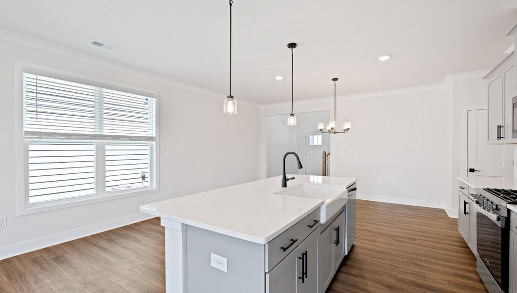 Furnished interior view inside a new home in Adams Glen, Greenville (Image 7).