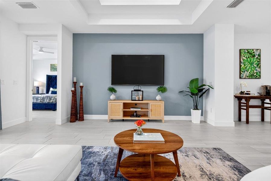 Furnished interior view inside a new home in , Englewood (Image 50). Furnished interior view inside a new home in , Englewood (Image 50).