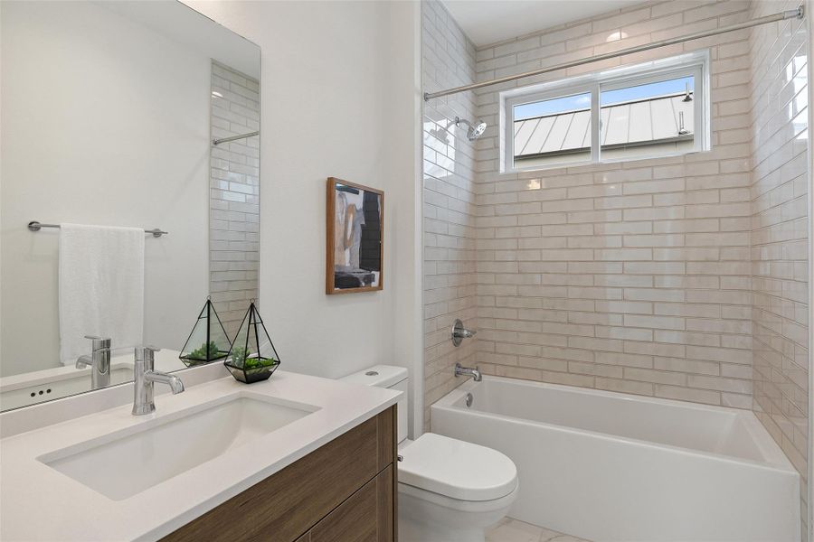 Furnished interior view inside a new home in , Austin (Image 22).